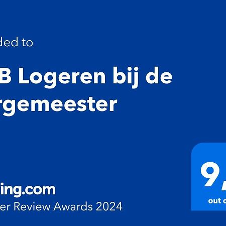 B&B Logeren Bij De Burgemeester Stad aan 't Haringvliet Esterno foto